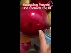 Anti oxidação da cor transparente não corrosiva do pulverizador do brilho do balão