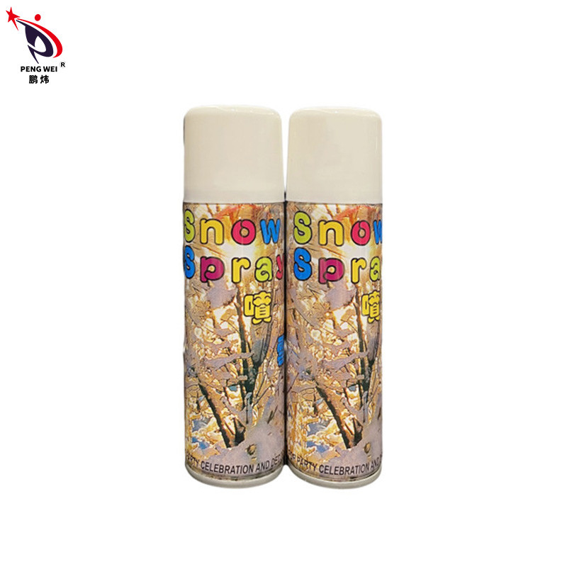 Pulverizador artificial 150ml Taiwan durável multicolorido da neve da árvore falsificada do folha de Flandres