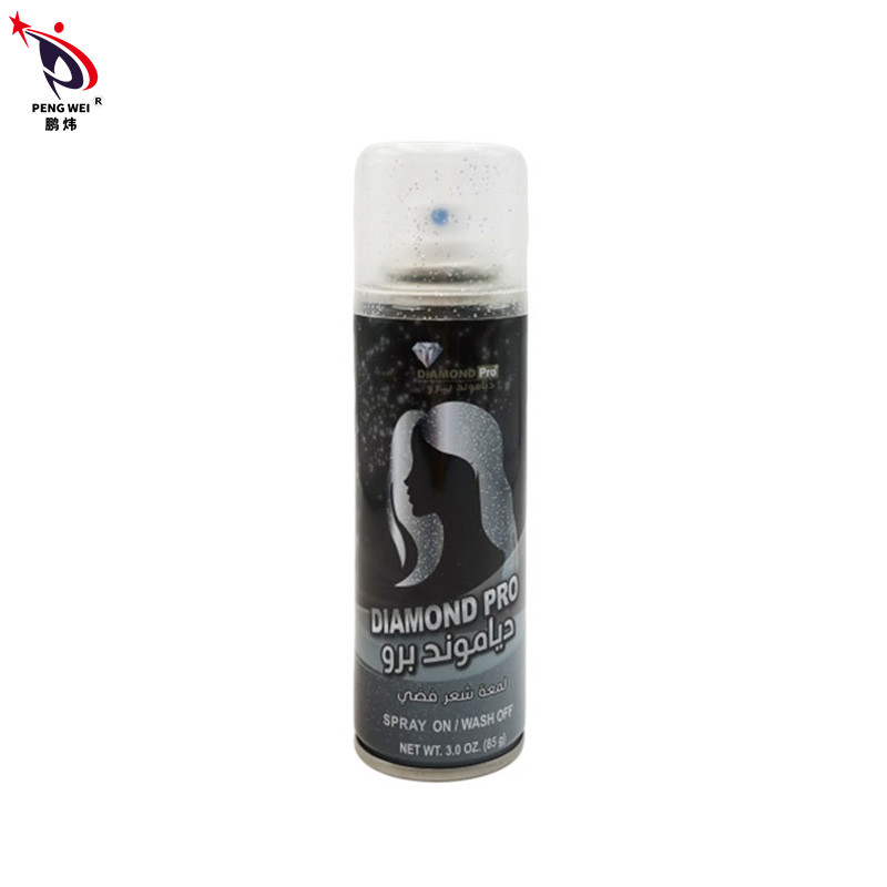 Dançarinos inofensivos unisex de Unicorn Glitter Hair Spray For multicoloridos