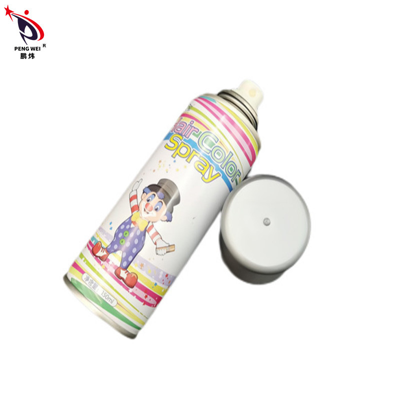 A cor do cabelo da tintura ISO9001 pulveriza o pulverizador de cabelo lavável prático da cor de Smudgeproof