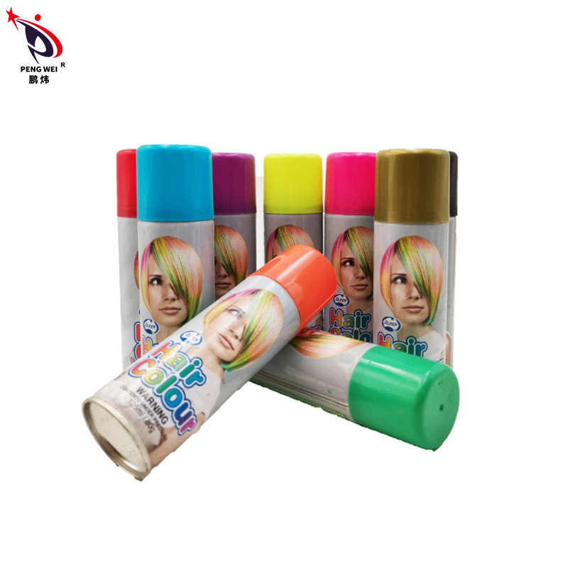 80g lavam para fora a cor do cabelo da tintura pulverizam bens Nontoxic multifuncionais