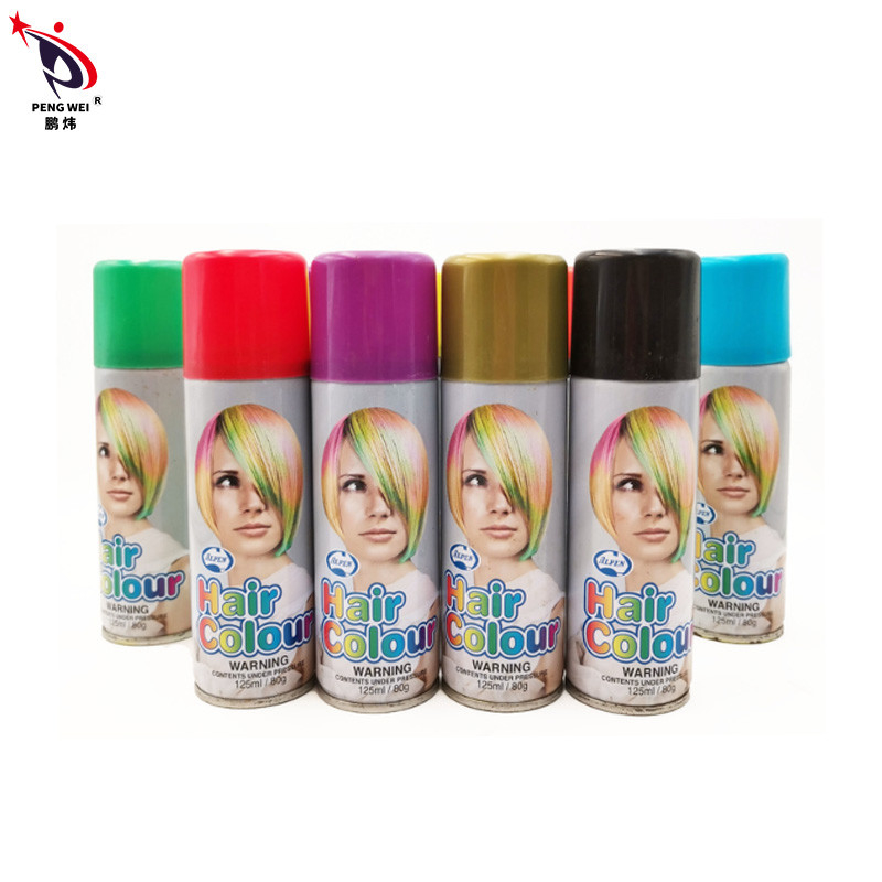 80g lavam para fora a cor do cabelo da tintura pulverizam bens Nontoxic multifuncionais