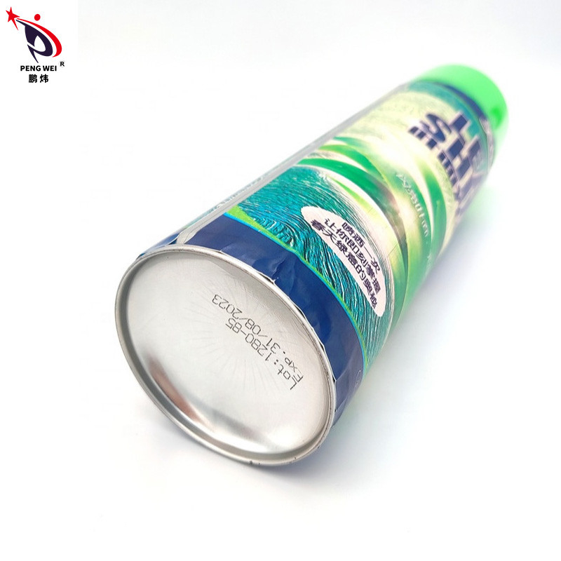 água 600ml - o brilho baseado da folha pulveriza a cor pura do material Nontoxic do metal
