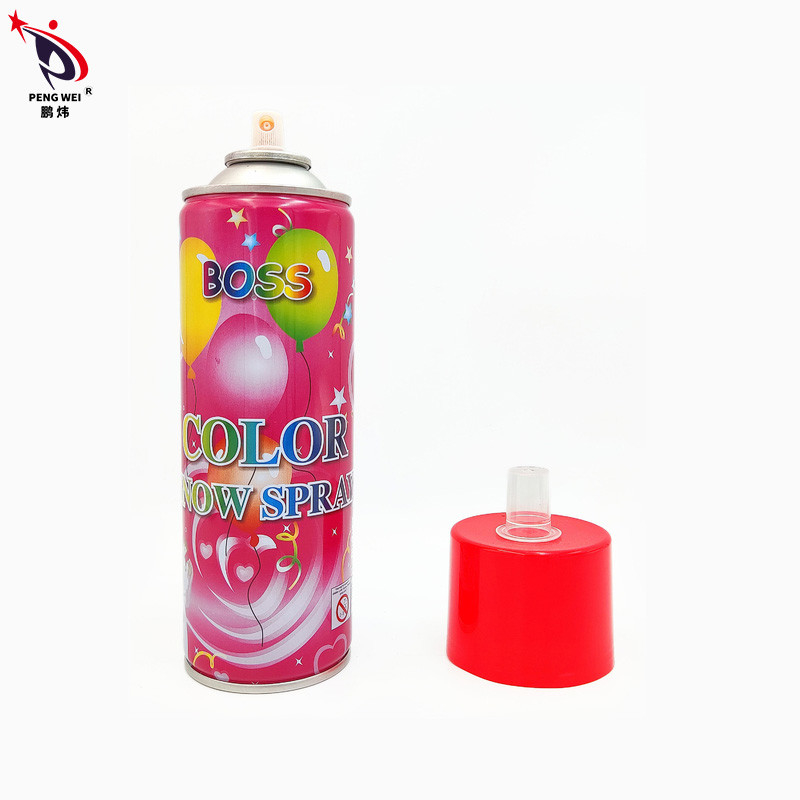 A neve multicolorido da falsificação do Natal pulveriza o chefe de múltiplos propósitos Snow Spray de Smudgeproof
