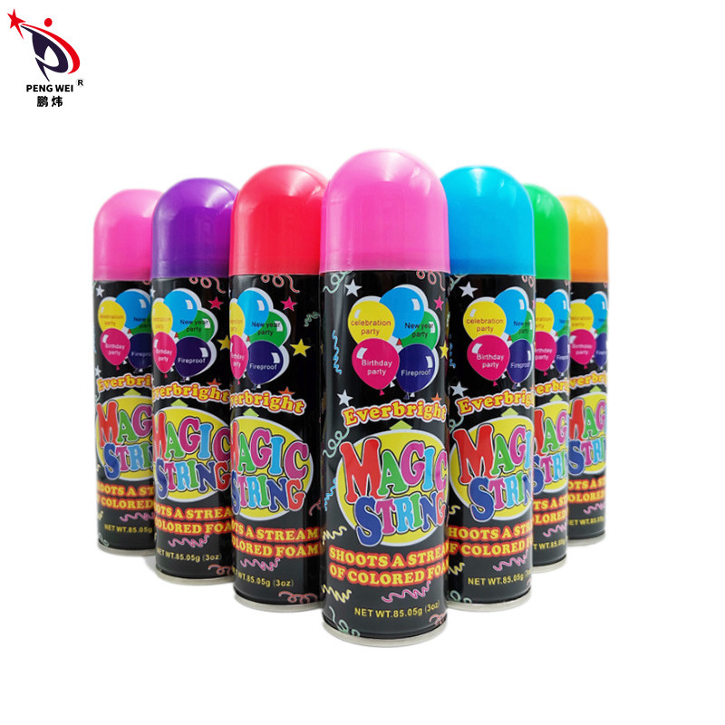 o pulverizador parvo da corda de 52x150mm pode os bens multicoloridos para o casamento