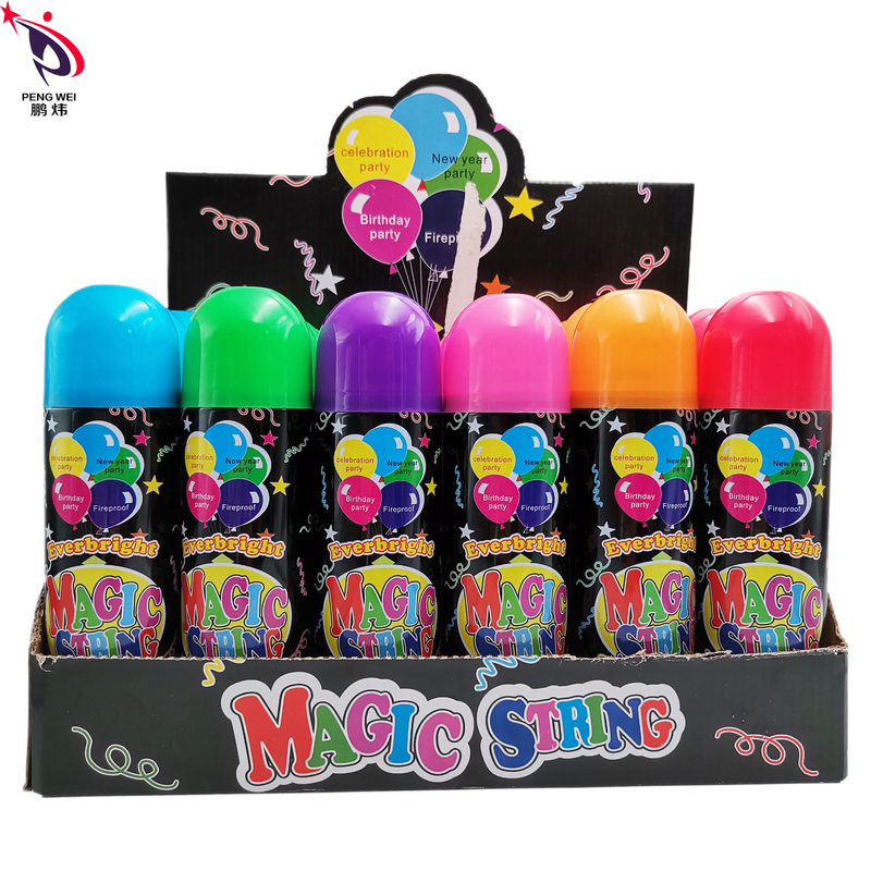 o pulverizador parvo da corda de 52x150mm pode os bens multicoloridos para o casamento