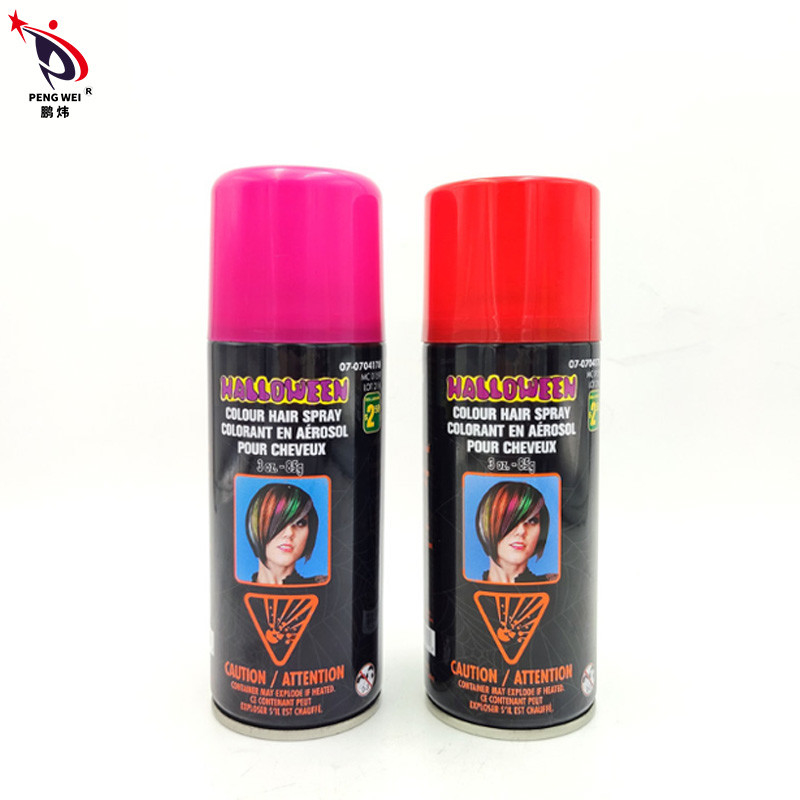 De MSDS da lavagem pulverizador inodoro da cor do cabelo para fora, pulverizador imediato da tintura de cabelo de Multiscene