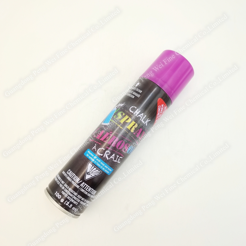 Os grafittis Nontoxic colorem prático colorido do giz provisório do pulverizador