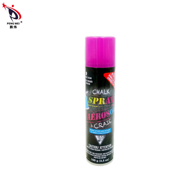 Os grafittis Nontoxic colorem prático colorido do giz provisório do pulverizador