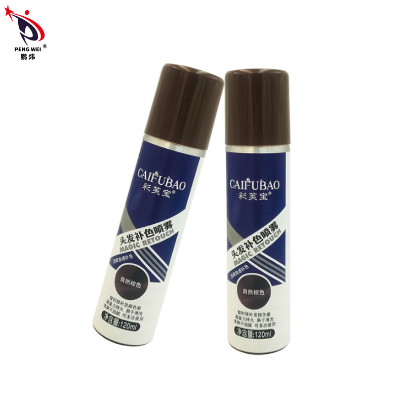 O tônico de cabelo personalizado do pulverizador de cabelo da raiz do reparo da cor de Brown da natureza pulveriza ISO22716