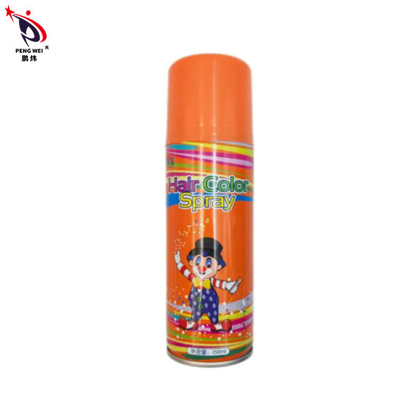 Os pulverizadores provisórios da cor do cabelo de Caifubao tingem a composição roxa Dia das Bruxas 150ml da lata