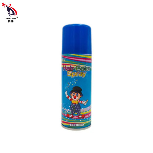 Os pulverizadores provisórios da cor do cabelo de Caifubao tingem a composição roxa Dia das Bruxas 150ml da lata