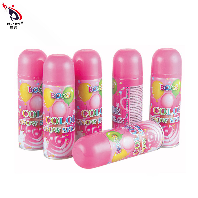 chefe artificial Colored Snow Spray SEDEX dos favores de partido 250ml para a celebração do festival