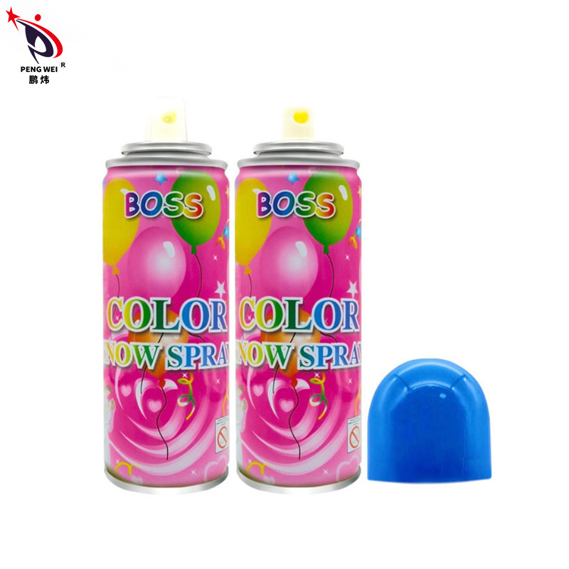 chefe artificial Colored Snow Spray SEDEX dos favores de partido 250ml para a celebração do festival