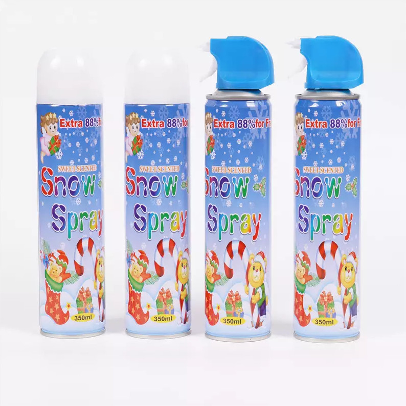 CE artificial do casamento SEDEX do Natal do pulverizador da neve do floco de neve da espuma do disparador do partido da cor
