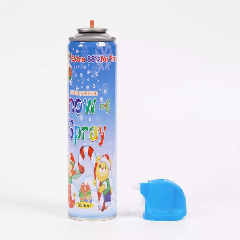CE artificial do casamento SEDEX do Natal do pulverizador da neve do floco de neve da espuma do disparador do partido da cor