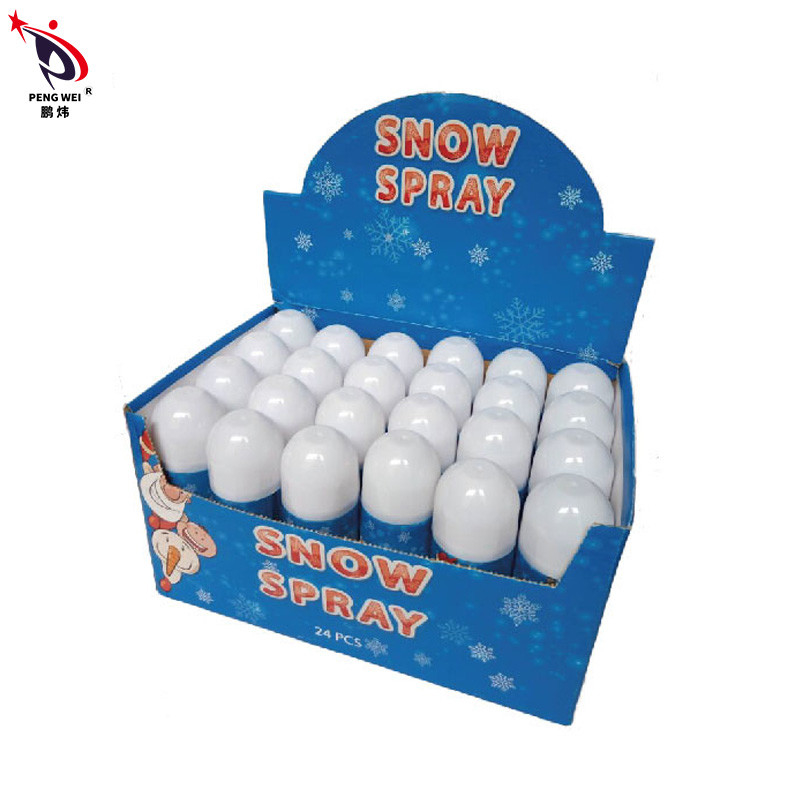 Pulverizador não de derretimento da neve do Natal para decorar a árvore de Natal e o Windows 52*118MM