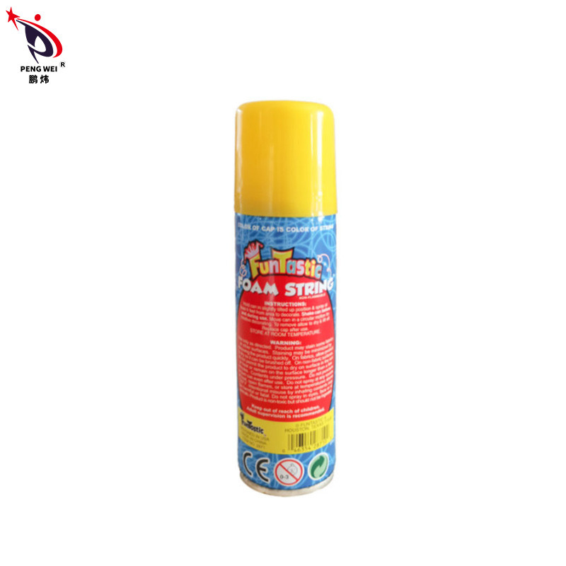 Corda louca ISO9001 do partido parvo não inflamável do pulverizador da corda da cor 3OZ