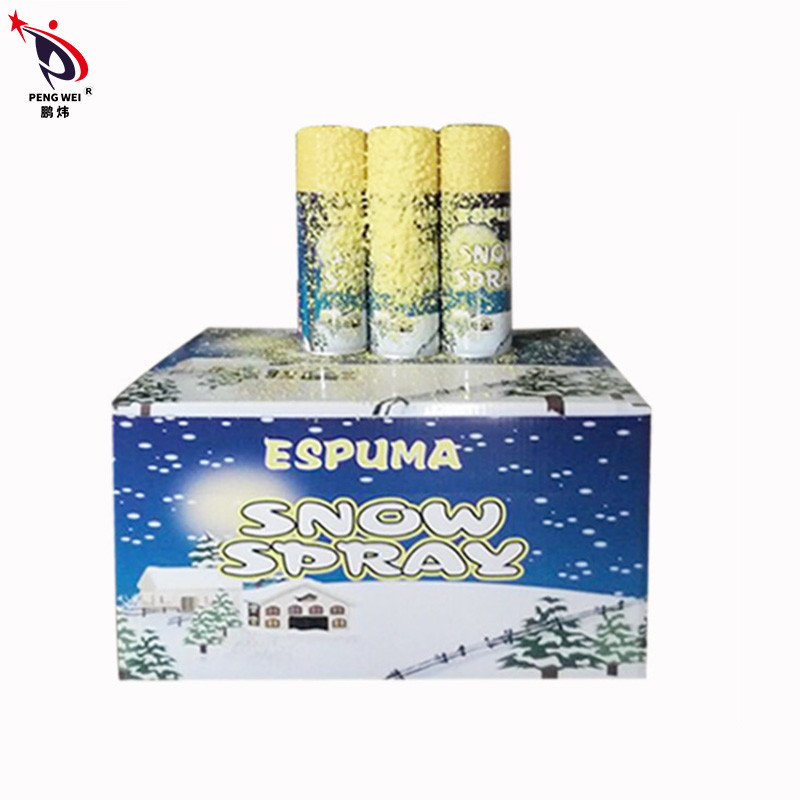 Do pulverizador artificial amigável da neve de Eco espuma decorativa do pulverizador da neve da celebração da festa de anos