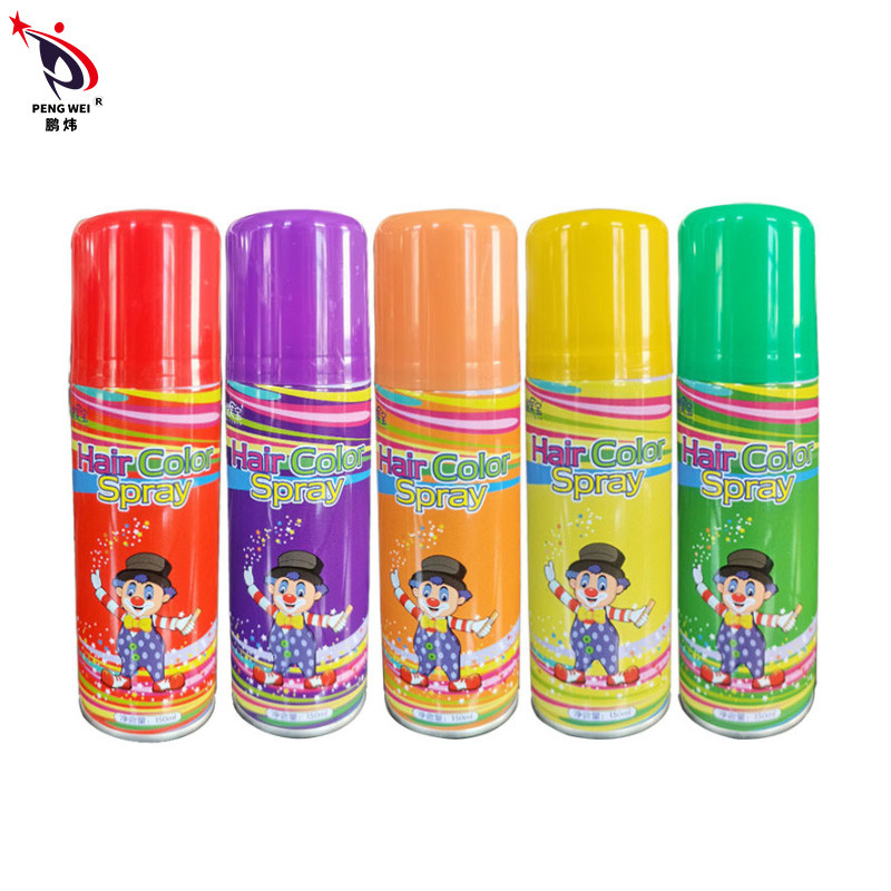 A cor lavável do cabelo do penteado da tintura de cabelo pulveriza 125ml não tóxico