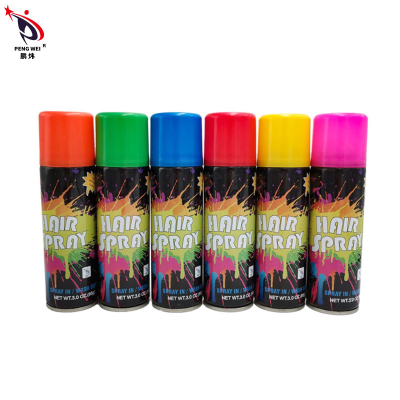 marca própria lavável provisória do pulverizador da tintura da cor do cabelo 250ml