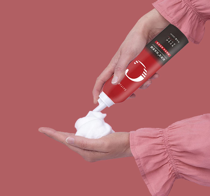 Anti frisar a cera do cabelo da espuma pulverizam a denominação hidratando espumam costume da marca própria dos produtos da cera do cabelo das mulheres dos homens do pulverizador da cera do cabelo