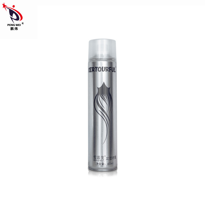 A nutrição natural da marca própria forte do preço de fábrica do pulverizador de cabelo da posse personalizou o pulverizador de cabelo do serviço