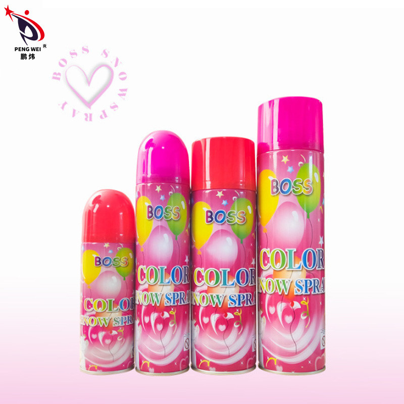 chefe artificial Foam Snow Spray do carnaval da festa de anos do Natal da cor do pulverizador da neve 200g