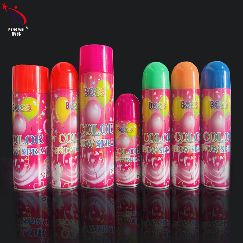 chefe artificial Foam Snow Spray do carnaval da festa de anos do Natal da cor do pulverizador da neve 200g