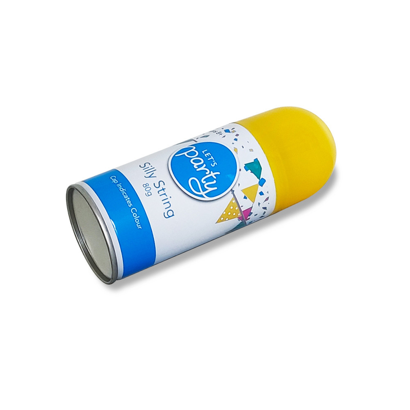 A corda parva das festas de Natal pulveriza a cor não inflamável 250ml do carnaval