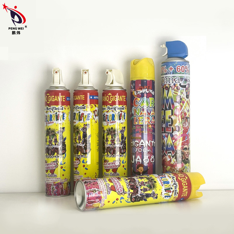 Do pulverizador artificial branco amigável da neve da arma do disparador de Eco decoração exterior 1200ml do partido