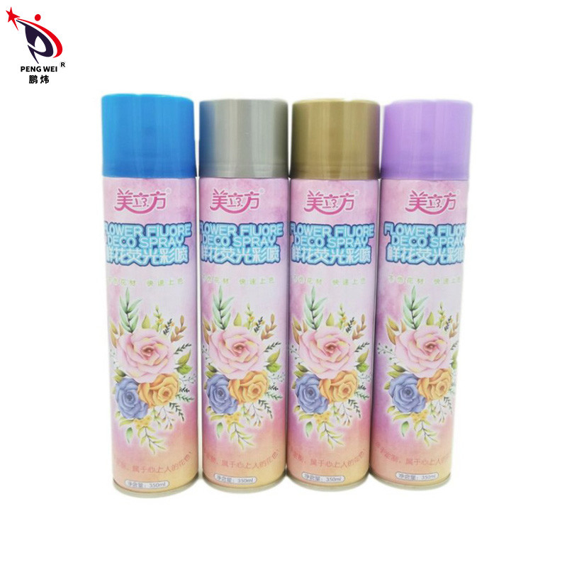Pulverizador colorido da pintura da flor EN71 para o florista real fresco Quick Drying das flores