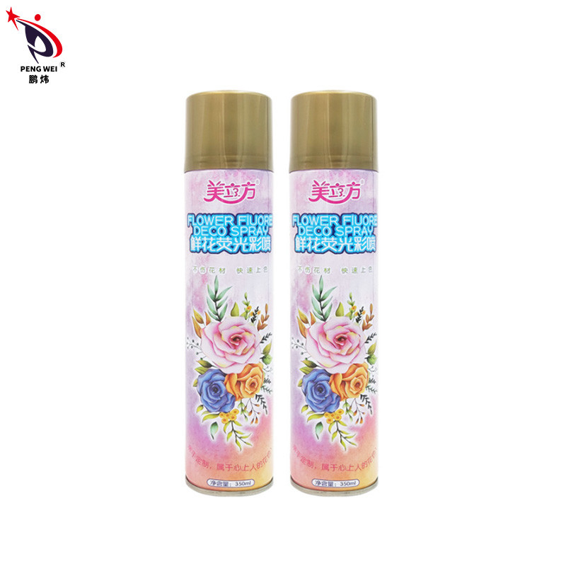 Pulverizador colorido da pintura da flor EN71 para o florista real fresco Quick Drying das flores