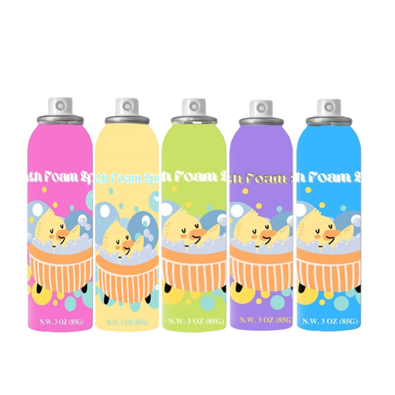OEM Spray de espuma de bolha para bebê para desenhos de coloração relaxantes