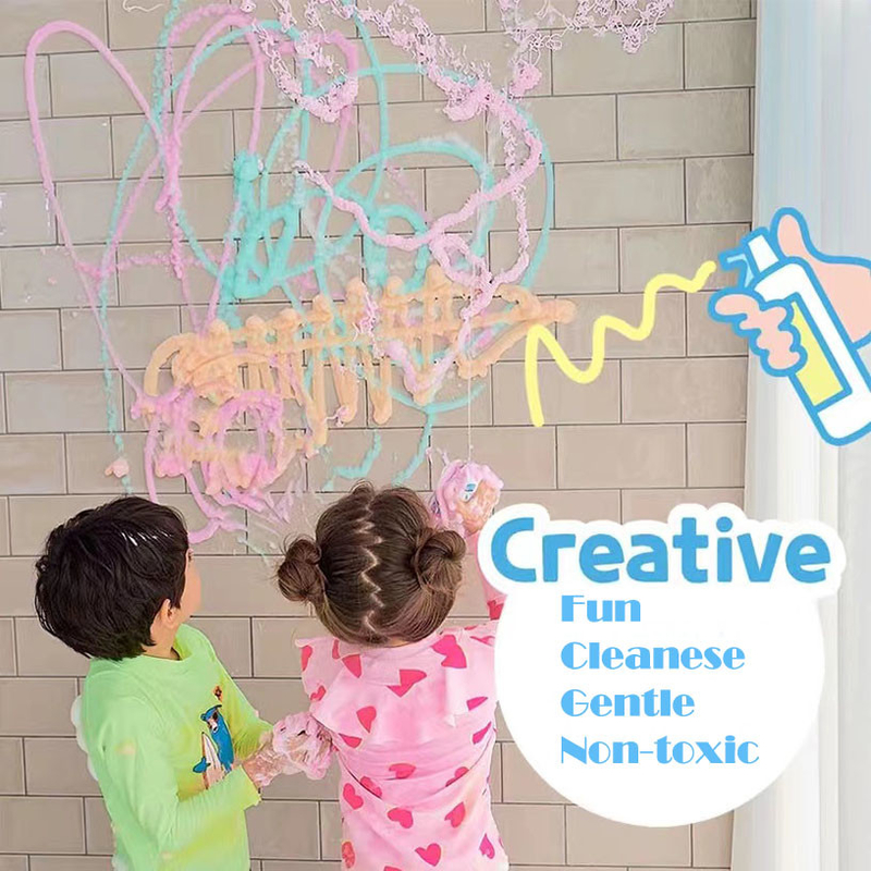 OEM Spray de espuma de bolha para bebê para desenhos de coloração relaxantes