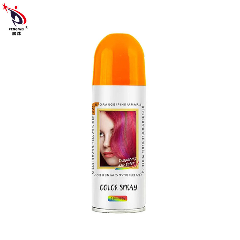 250 ml de corantes de cabelo temporários spray de maquiagem de beleza produtos de estilo instantâneo