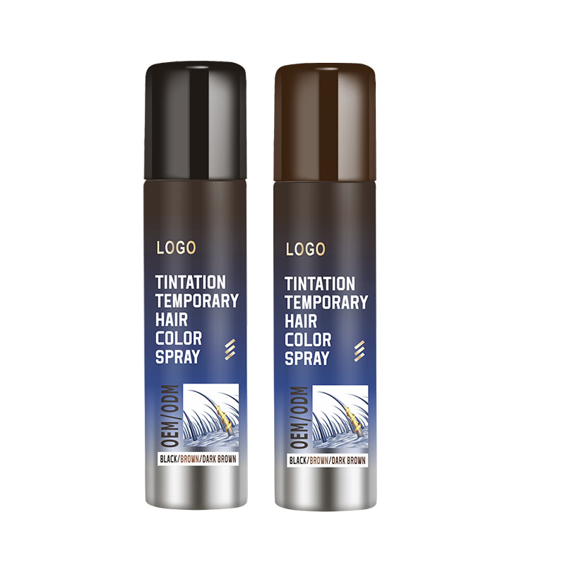 Personalize o spray temporário de raiz com uma fórmula não pegajosa