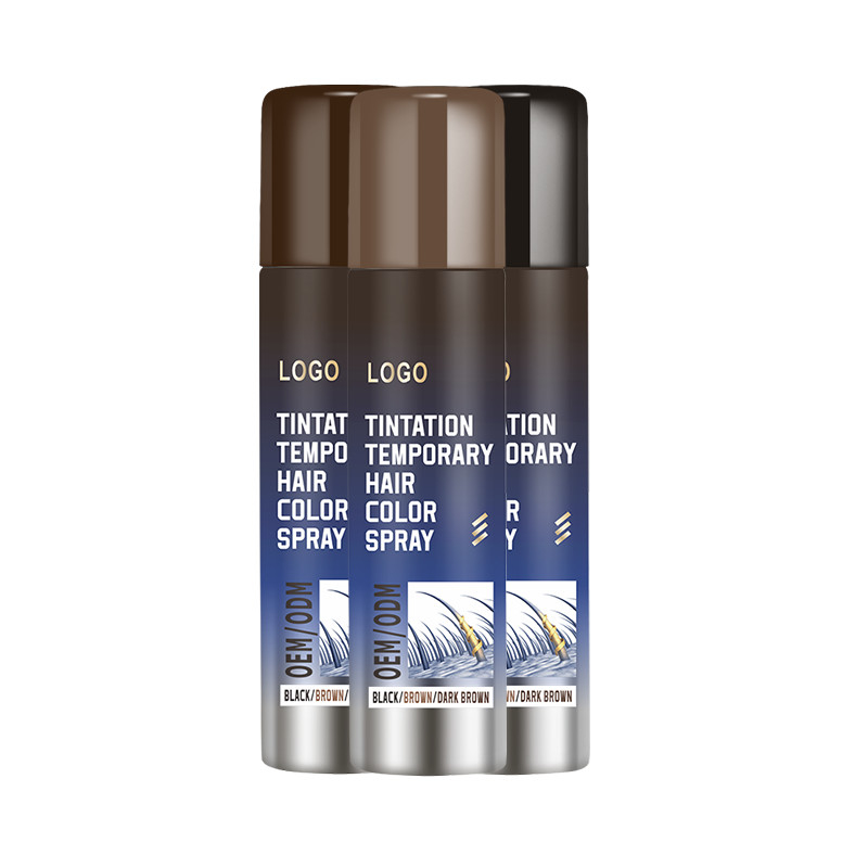 Personalize o spray temporário de raiz com uma fórmula não pegajosa