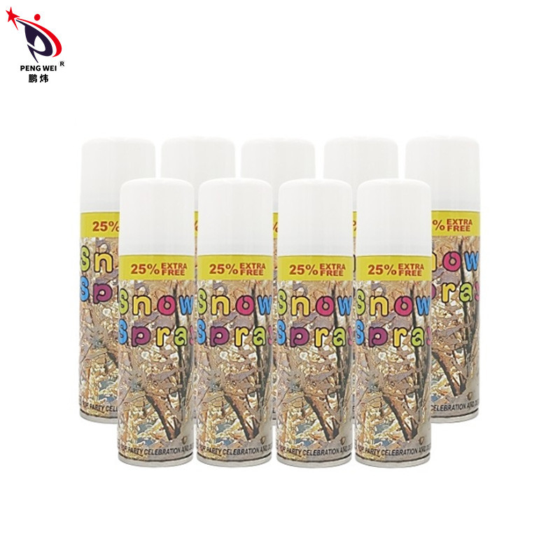 Spray de neve artificial instantâneo não tóxico, inodoro e personalizado, com duração de 3 anos