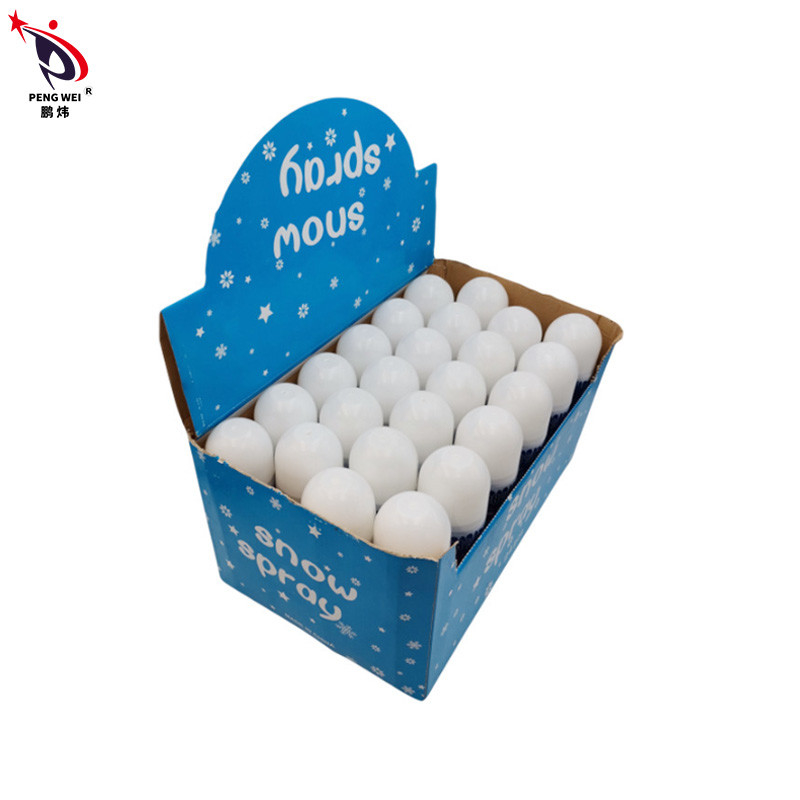 250 ml de espuma de boa fórmula espuma de neve espuma de neve de casamento festa espuma de neve em latas de lata