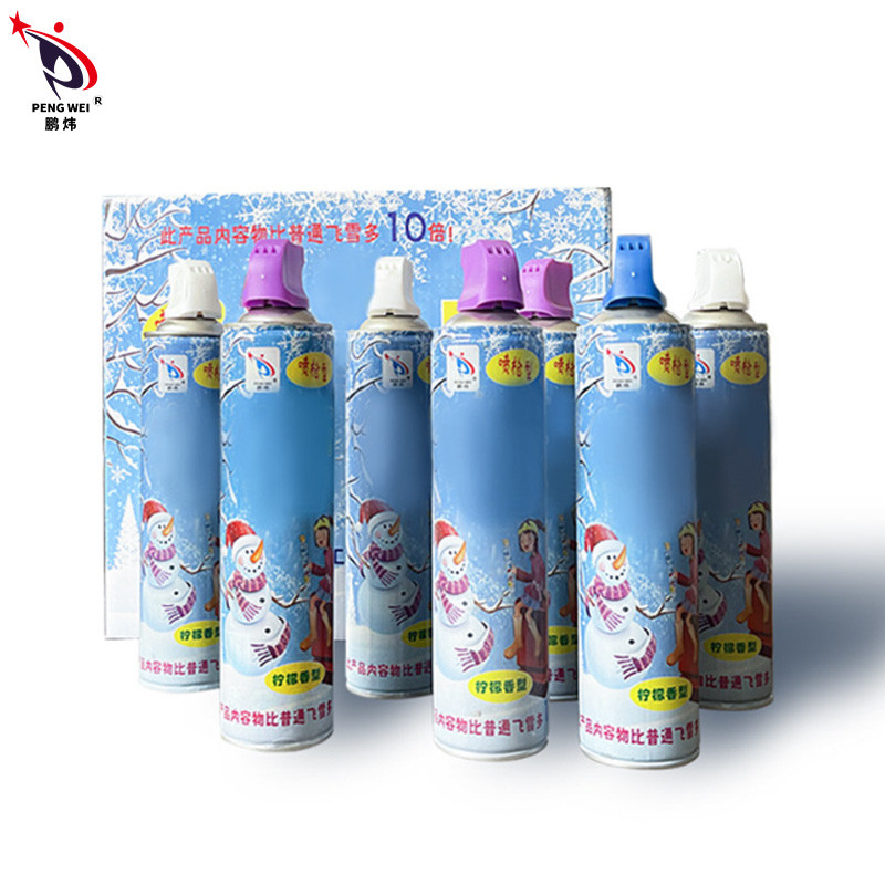 500 ml de grande capacidade espuma de espingarda espuma de espumante de neve festa decoração de Natal