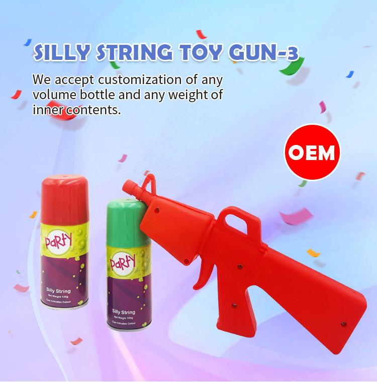 Festa de Halloween Não-inflamável Pistola de brinquedo de cordas louca para crianças Faixa etária 8+
