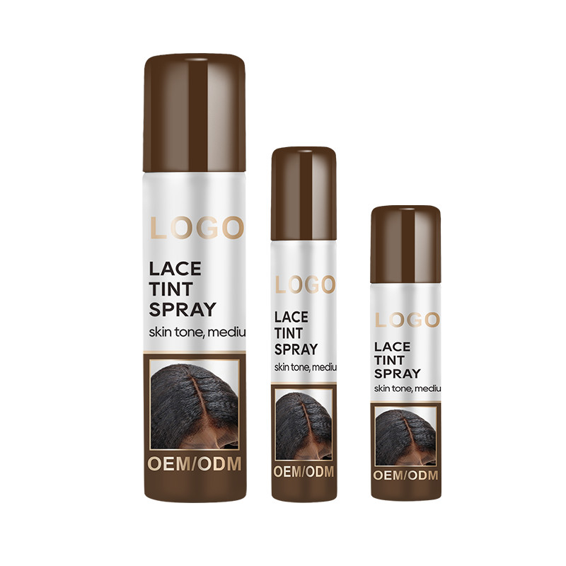 Spray temporário de cor para cabelo para retoques rápidos de raízes