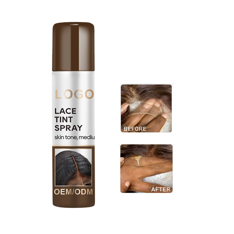 Spray temporário de cor para cabelo para retoques rápidos de raízes